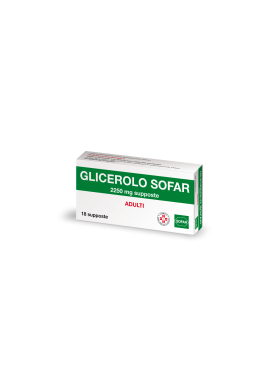 GLICEROLO (ALFASIGMA)*AD 18 supp 2.250 mg