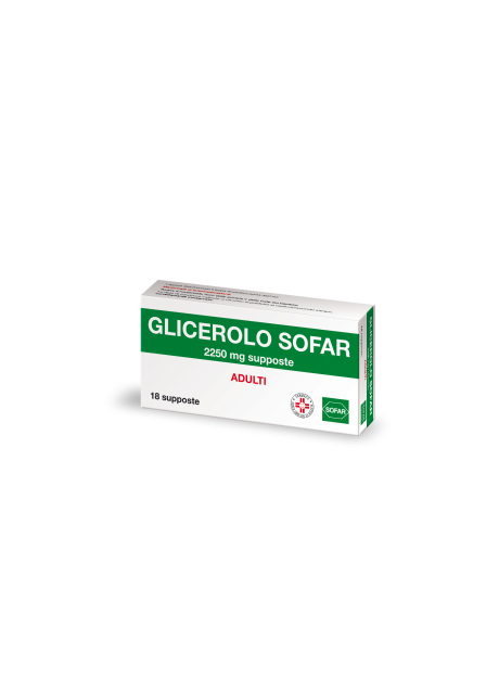 GLICEROLO (ALFASIGMA)*AD 18 supp 2.250 mg