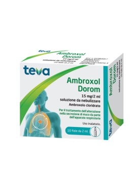 AMBROXOL (DOROM)*soluz nebul 10 fiale 2 ml 15 mg