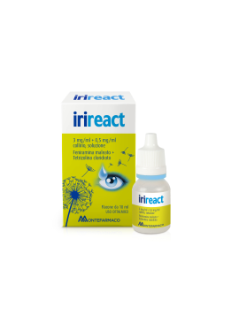 IRIREACT*collirio 1 flacone 10 ml 3 mg/ml + 0,5 mg/ml