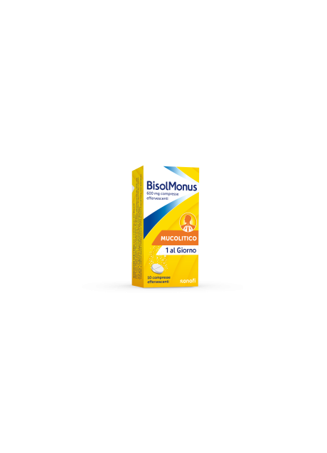 BISOLMONUS*10 cpr eff 600 mg
