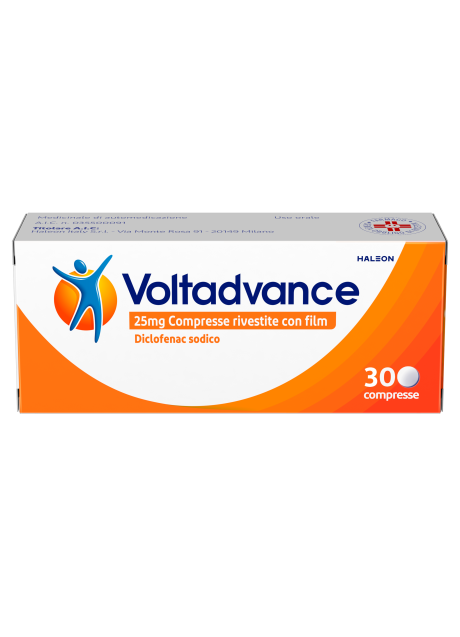 VOLTADVANCE*30 cpr riv 25 mg