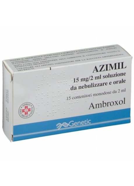 AZIMIL*orale nebul soluz 15 monod 2 ml 15 mg/2 ml