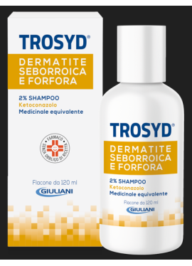 TROSYD DERMATITE SEBORROICA E FORFORA*shampoo 120 ml 2%