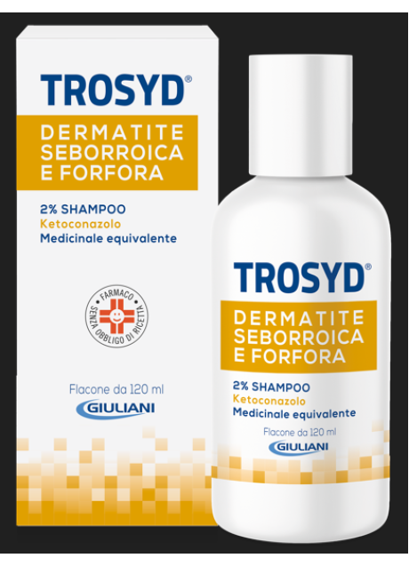 TROSYD DERMATITE SEBORROICA E FORFORA*shampoo 120 ml 2%