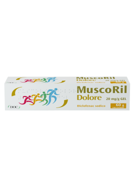 MUSCORIL DOLORE*gel 60 g 20 mg/g