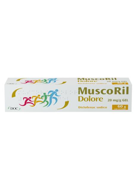 MUSCORIL DOLORE*gel 60 g 20 mg/g