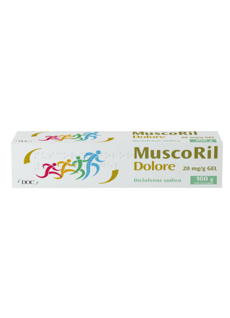 MUSCORIL DOLORE*gel 100 g 20 mg/g