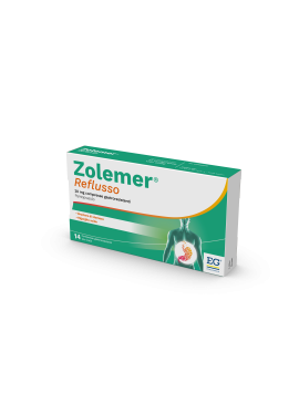 ZOLEMER REFLUSSO*14 cpr gastrores 20 mg