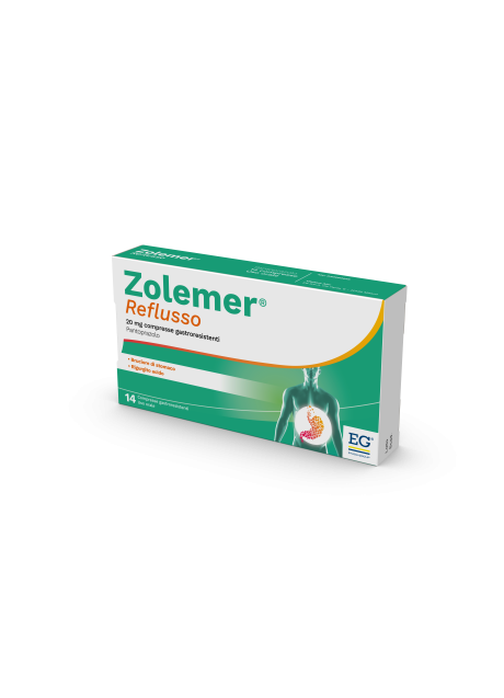 ZOLEMER REFLUSSO*14 cpr gastrores 20 mg