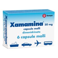 Xamamina Adulti - 6 capsule molli 50 milligrammi
