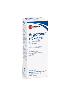 ARGOTONE*gtt rinol 20 ml 1% + 0,9%