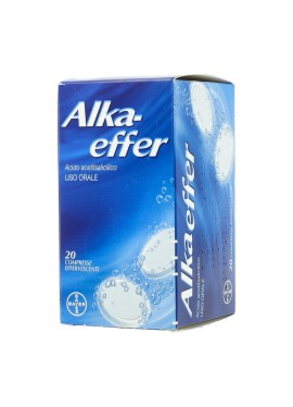 ALKAEFFER*20 cpr effervescenti 324 mg