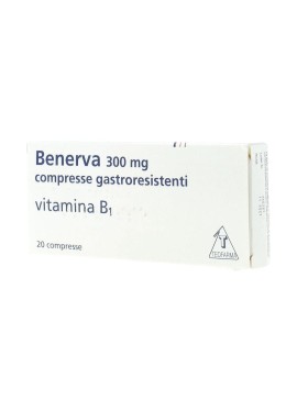 BENERVA*20 cpr gastrores 300 mg