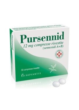 PURSENNID*30 cpr riv 12 mg