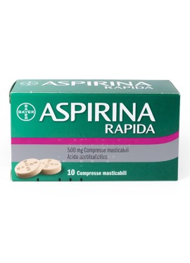 ASPIRINA RAPIDA*10 cpr mast 500 mg