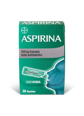 ASPIRINA*10 bust grat 500 mg