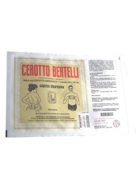 CEROTTO BERTELLI*cerotto grande 16 x 24 cm 3,3%