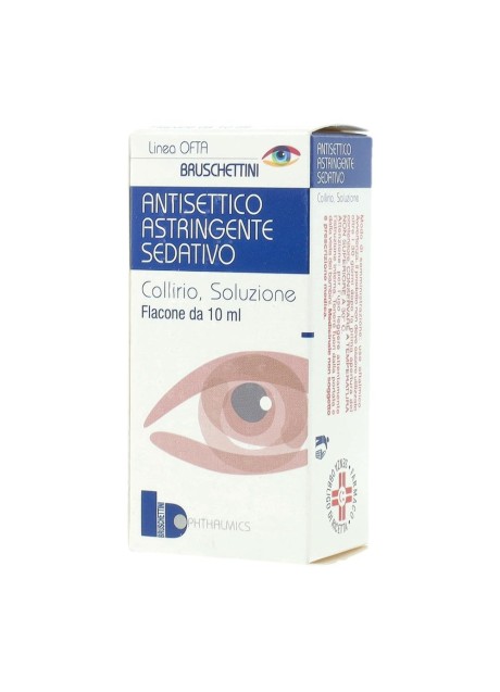 ANTISETTICO ASTRINGENTE SEDATIVO BRUSCHETTINI*collirio 10 ml