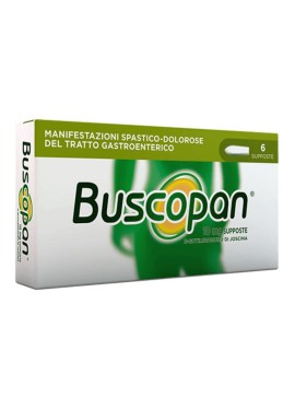 BUSCOPAN*6 supp 10 mg