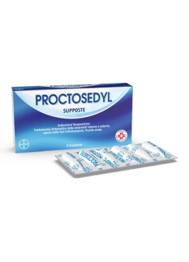 PROCTOSEDYL*6 supp 5 mg + 50 mg + 10 mg + 0,1 mg