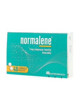 NORMALENE*40 cpr riv 5 mg