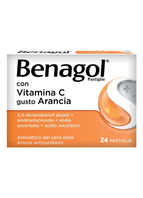 BENAGOL VITAMINA C*24 pastiglie arancia