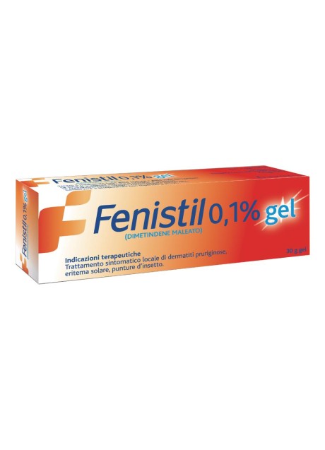 Fenistil gel allo 0,1% - tubo da 30 grammi