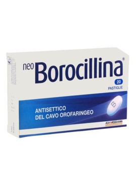 NEOBOROCILLINA*20 pastiglie 1,2 mg + 20 mg menta