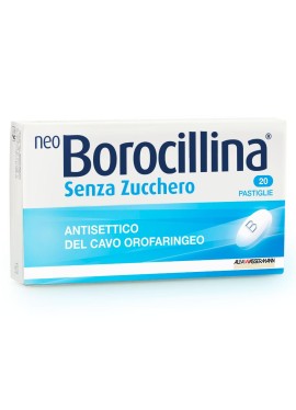 NEOBOROCILLINA*20 pastiglie 1,2 mg + 20 mg senza zucchero