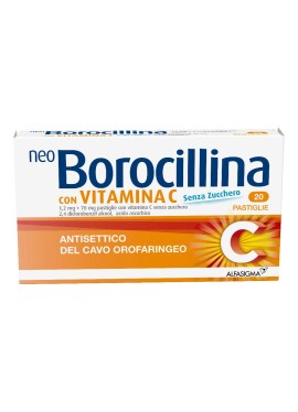 NEOBOROCILLINA C*20 pastiglie 1,2 mg + 70 mg senza zucchero