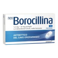 NEOBOROCILLINA*16 pastiglie 1,2 mg + 20 mg