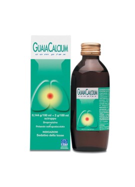 GUAIACALCIUM COMPLEX*scir 200 ml 0,144 g/100 ml + 2 g/100 ml