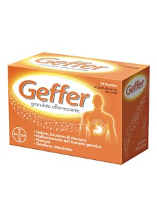 GEFFER*orale granulato effervescente 24 bustine 5 g