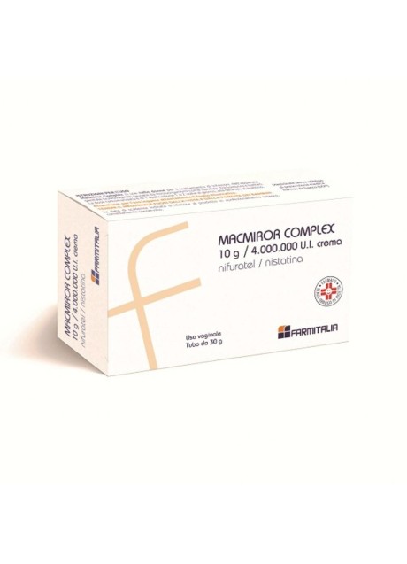 MACMIROR COMPLEX*crema vag 30 g 10 g + 4.000.000 Unita' Internazionali