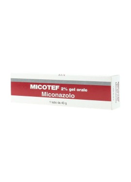 MICOTEF*gel orale 40 g 2%