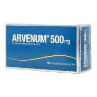 Arvenum 60 compresse rivestite da 500 milligrammi - farmaco per insufficienza venosa e fragilità capillare