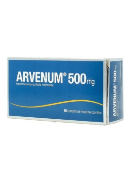 Arvenum 60 compresse rivestite da 500 milligrammi - farmaco per insufficienza venosa e fragilità capillare