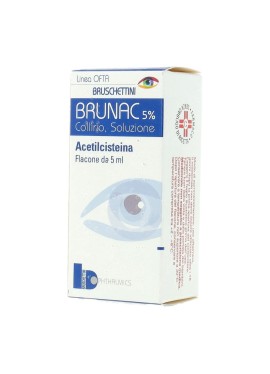 BRUNAC*collirio 5 ml 5%