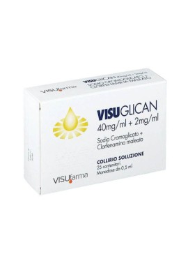 VISUGLICAN*collirio 25 monod 40 mg/ml + 2 mg/ml