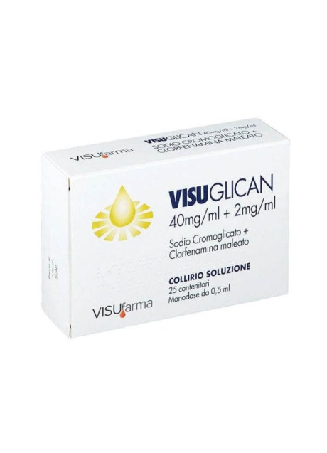 VISUGLICAN*collirio 25 monod 40 mg/ml + 2 mg/ml