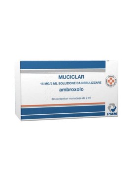 MUCICLAR*soluz nebul 30 monod 15 mg 2 ml