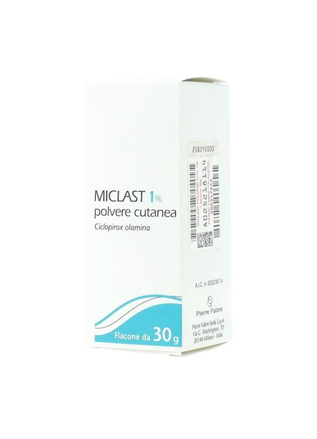 MICLAST*polv cutanea 30 g 1%