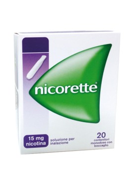 NICORETTE*soluz inal 20 flaconcini monod 15 mg