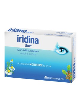 IRIDINA DUE*10 monod collirio 0,5 ml 0,05%