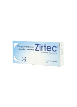 ZIRTEC*7 COMPRESSE riv div 10 mg