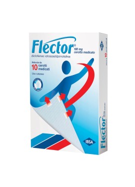 FLECTOR*10 cerotti medicati 180 mg