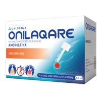 ONILAQARE*smalto unghie 1 flacone 2,5 ml 5% con tappo applicatore