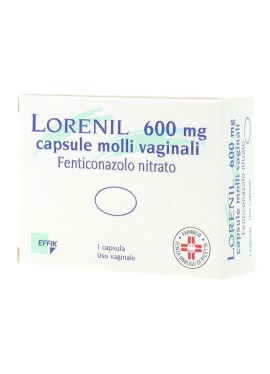 LORENIL*1 cps molli vag 600 mg
