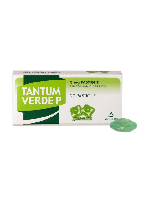 TANTUM VERDE P*20 pastiglie 3 mg menta